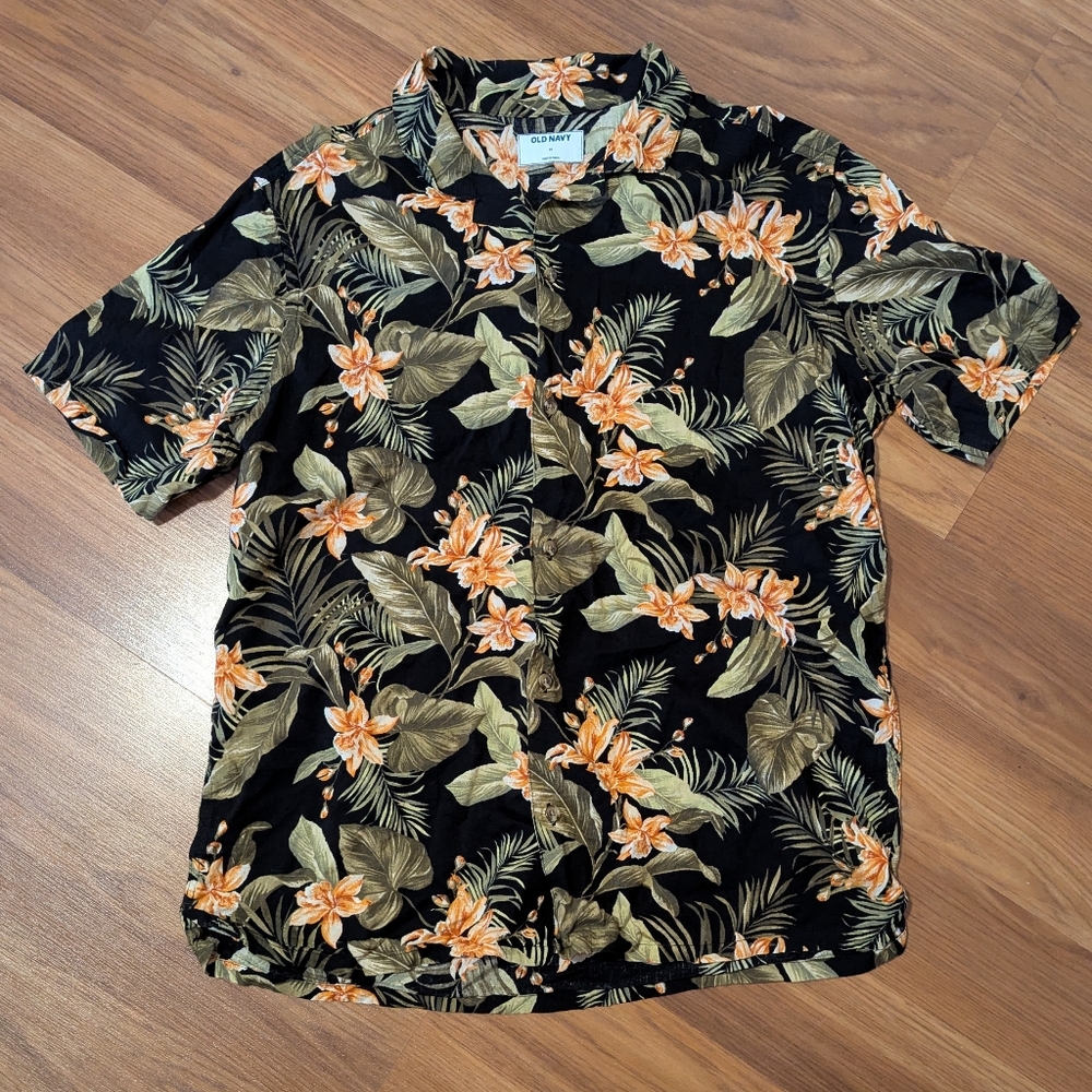 Old Navy Botanical Shirt
